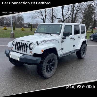 2017 Jeep Wrangler Unlimited Smoky Mountain 4x4 4dr SUV