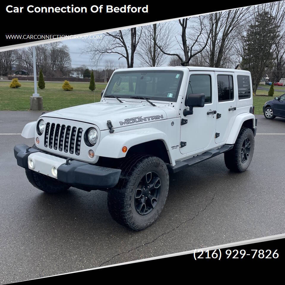 2017 Jeep Wrangler Unlimited Smoky Mountain 4x4 4dr SUV