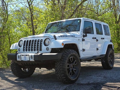 2017 Jeep Wrangler Unlimited Smoky Mountain 4x4 4dr SUV