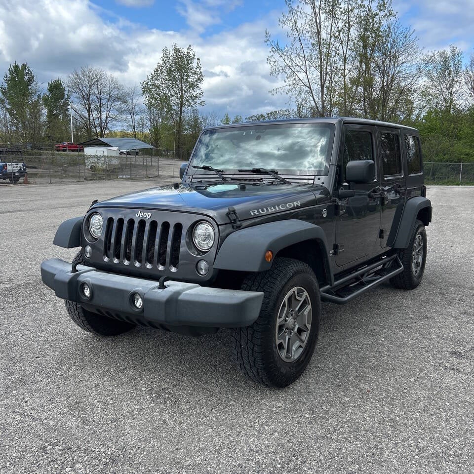2017 Jeep Wrangler Unlimited Rubicon 4x4 4dr SUV