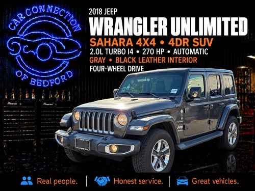 2018 Jeep Wrangler Unlimited Sahara 4x4 4dr SUV (midyear release)