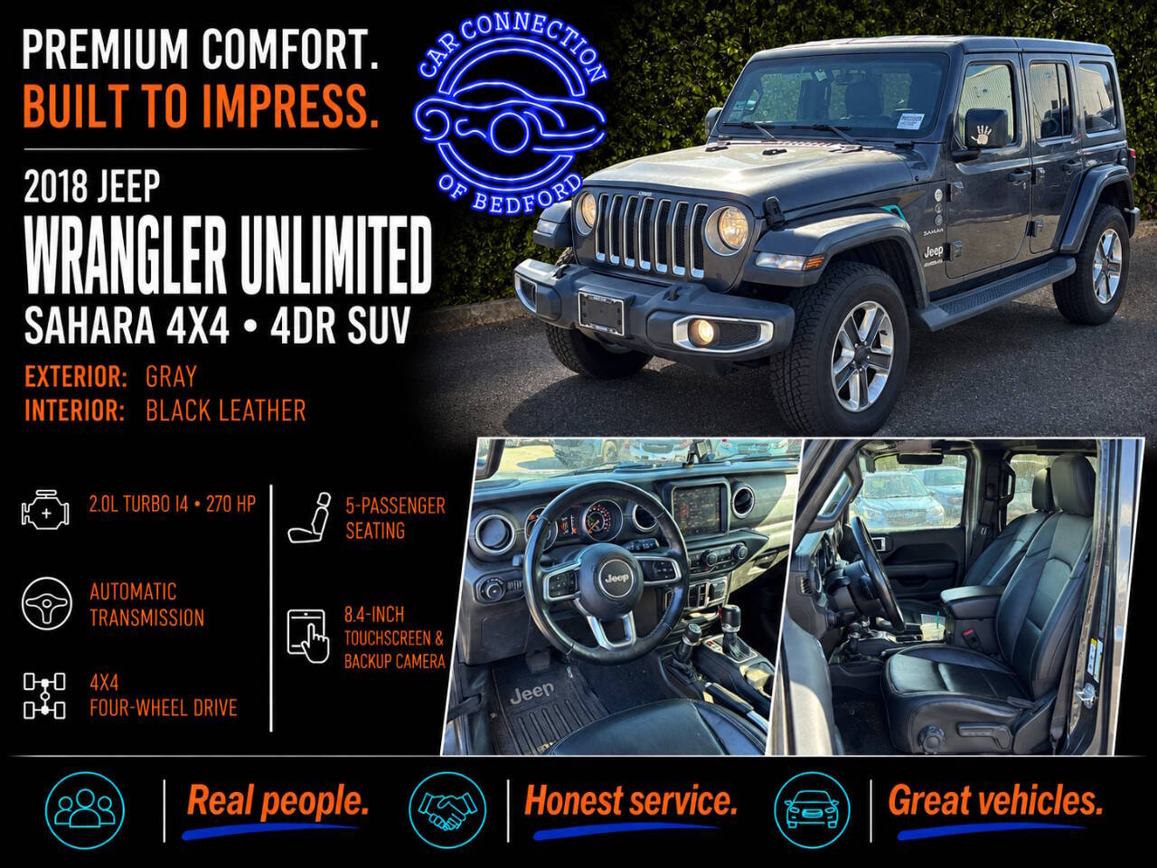 2018 Jeep Wrangler Unlimited Sahara 4x4 4dr SUV (midyear release)