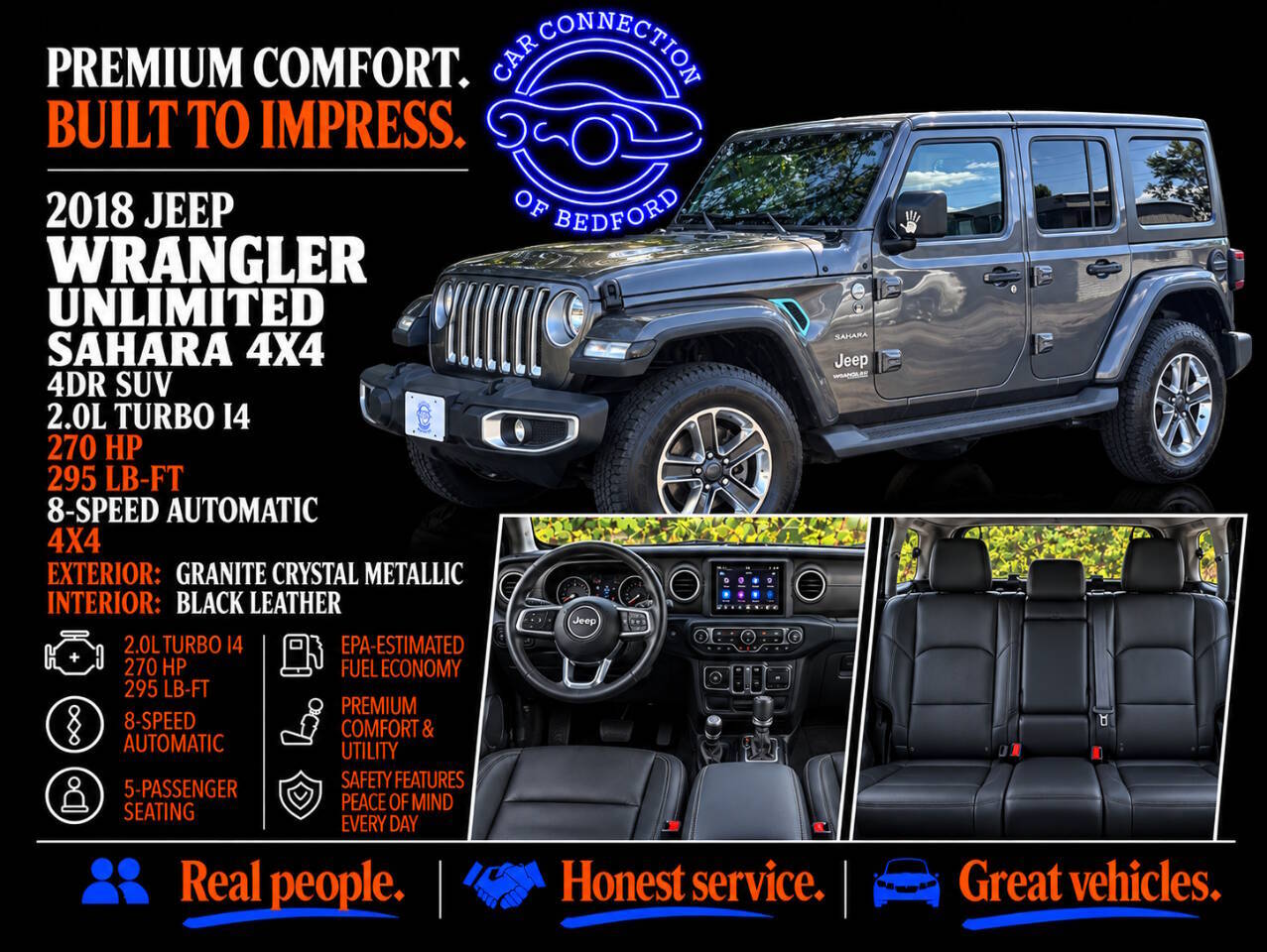 2018 Jeep Wrangler Unlimited Sahara 4x4 4dr SUV (midyear release)