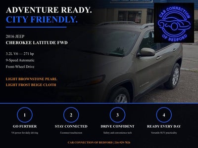 2016 Jeep Cherokee Latitude 4dr SUV