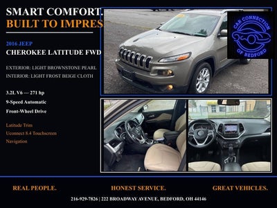 2016 Jeep Cherokee Latitude 4dr SUV
