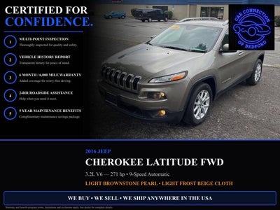 2016 Jeep Cherokee Latitude 4dr SUV