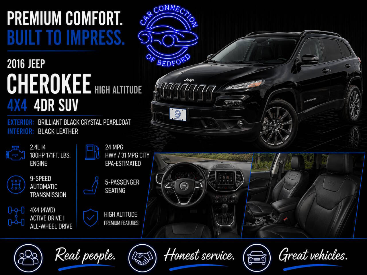 2016 Jeep Cherokee High Altitude 4x4 4dr SUV