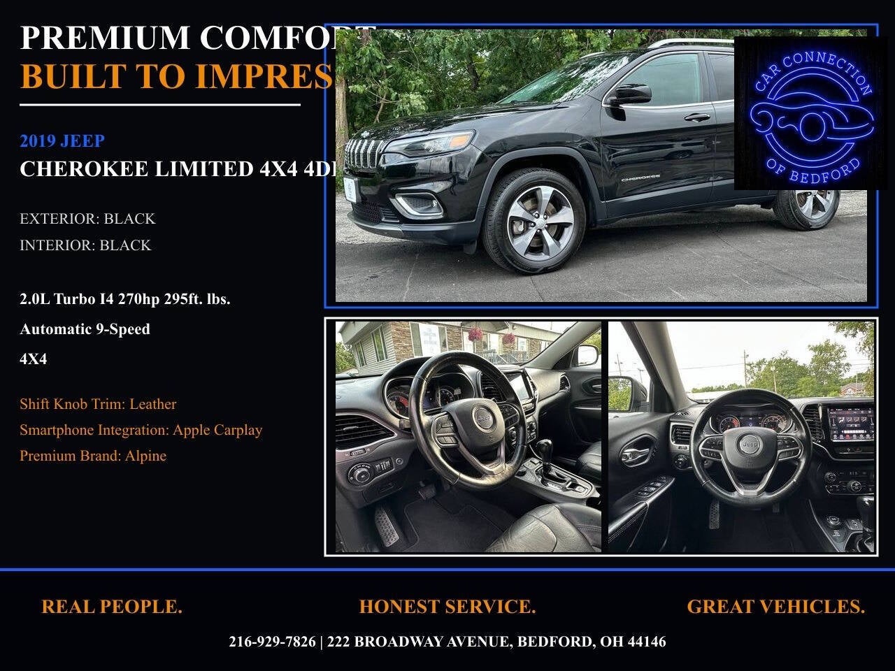 2019 Jeep Cherokee Limited 4x4 4dr SUV