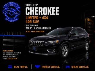 2019 Jeep Cherokee Limited 4x4 4dr SUV