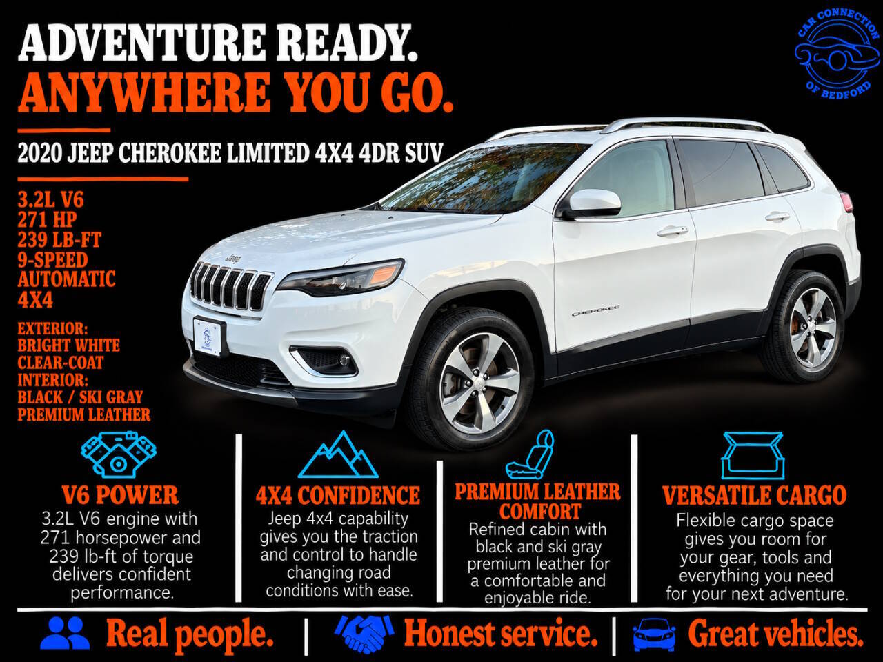 2020 Jeep Cherokee Limited 4x4 4dr SUV