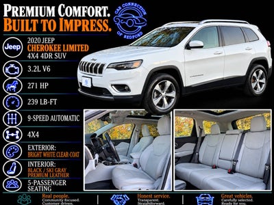 2020 Jeep Cherokee Limited 4x4 4dr SUV