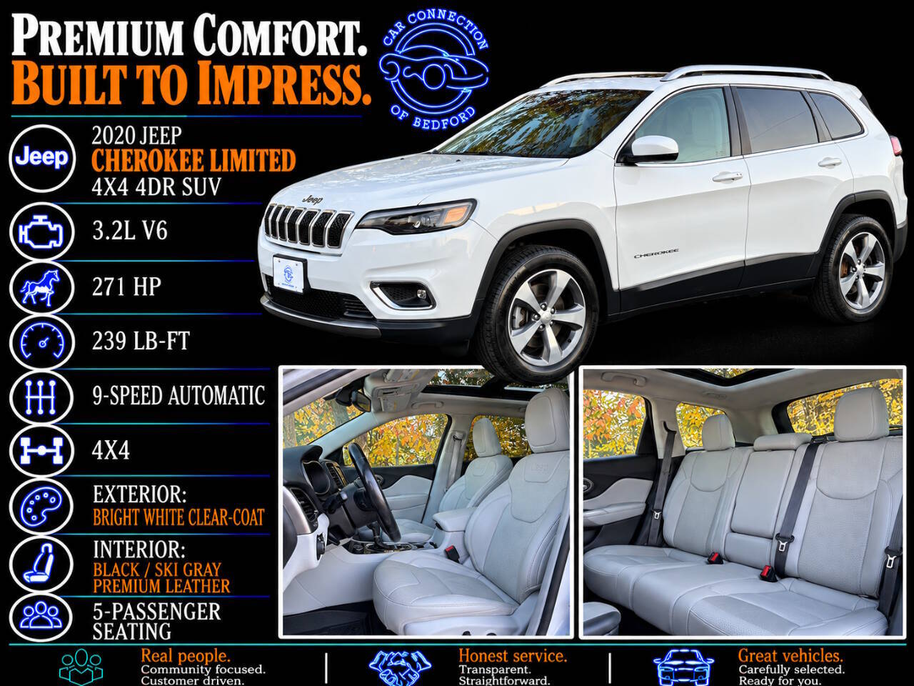 2020 Jeep Cherokee Limited 4x4 4dr SUV