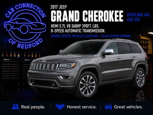 2017 Jeep Grand Cherokee Overland 4x4 4dr SUV