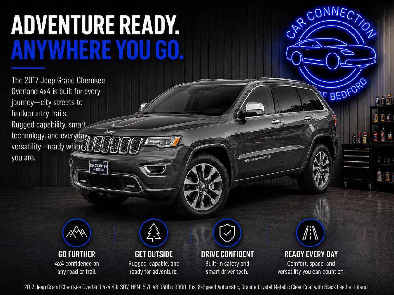 2017 Jeep Grand Cherokee Overland 4x4 4dr SUV