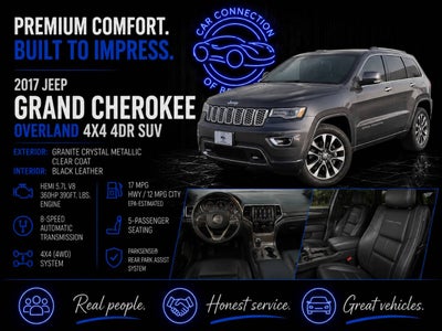 2017 Jeep Grand Cherokee Overland 4x4 4dr SUV