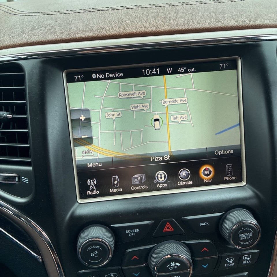 2015 Jeep Grand Cherokee Summit 4x4 4dr SUV