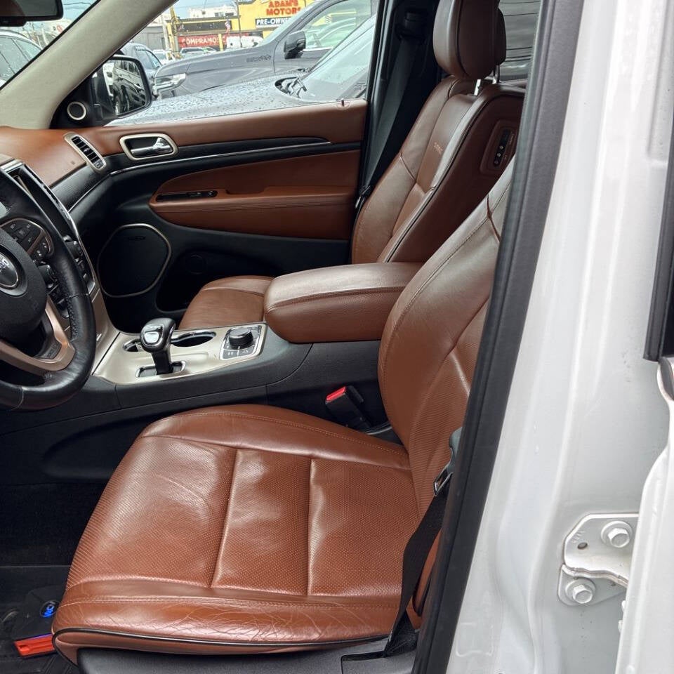 2015 Jeep Grand Cherokee Summit 4x4 4dr SUV