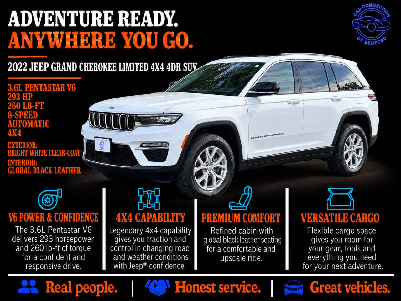 2022 Jeep Grand Cherokee Limited 4x4 4dr SUV (midyear release)