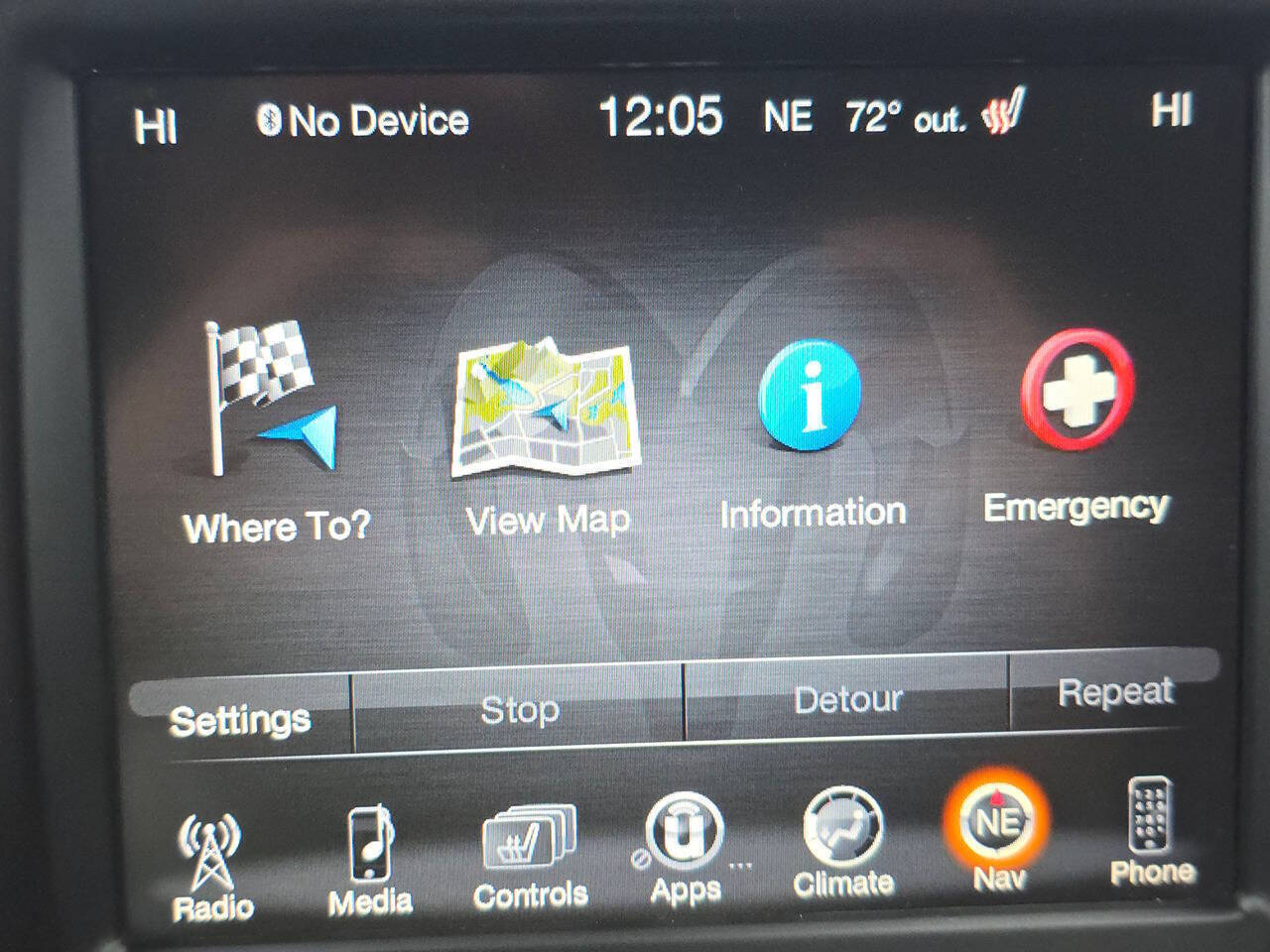 2017 RAM 1500 Night 4x4 4dr Crew Cab 5.5 ft. SB Pickup