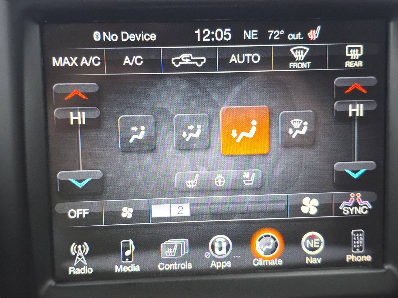 2017 RAM 1500 Night 4x4 4dr Crew Cab 5.5 ft. SB Pickup