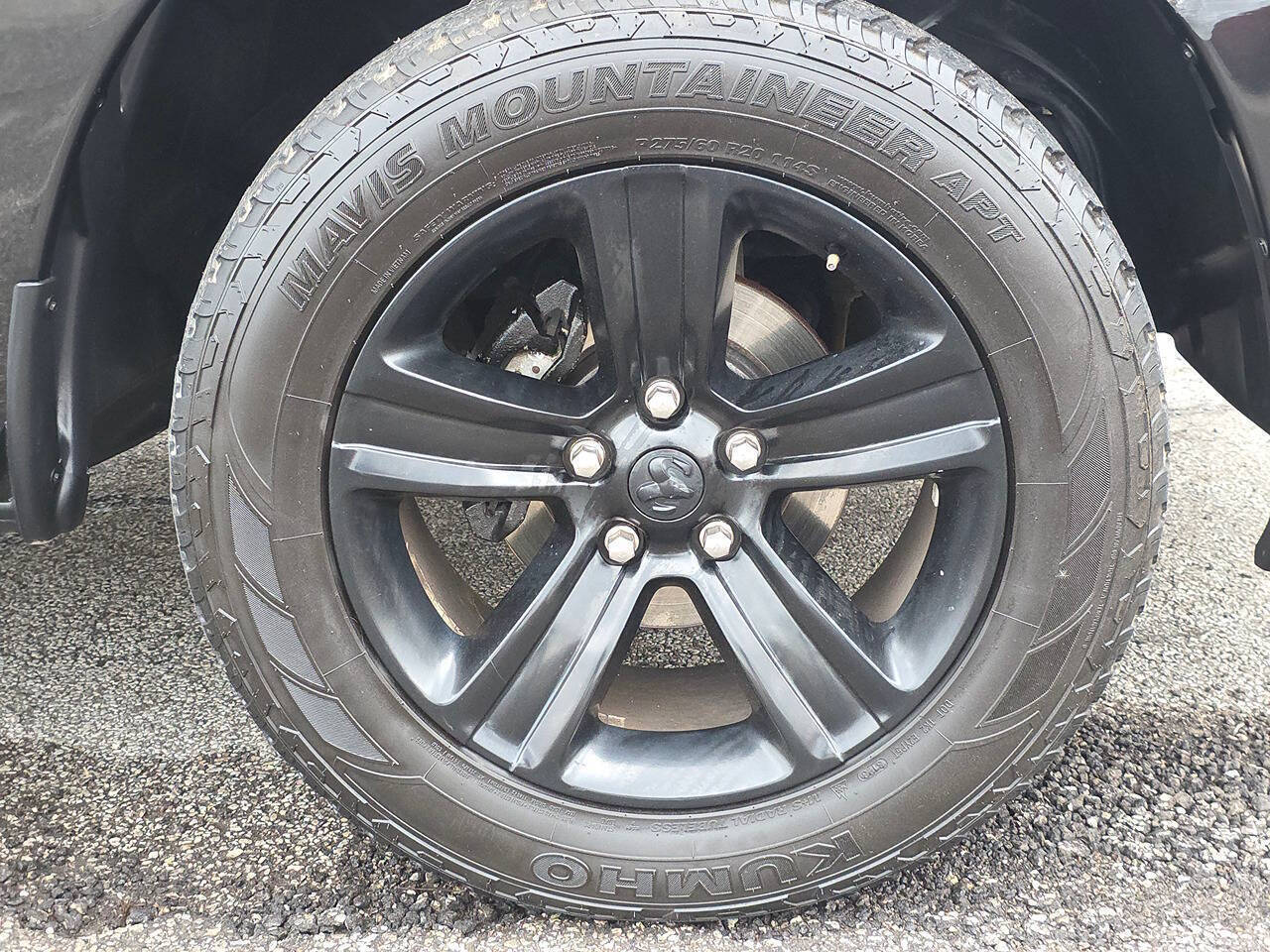 2017 RAM 1500 Night 4x4 4dr Crew Cab 5.5 ft. SB Pickup