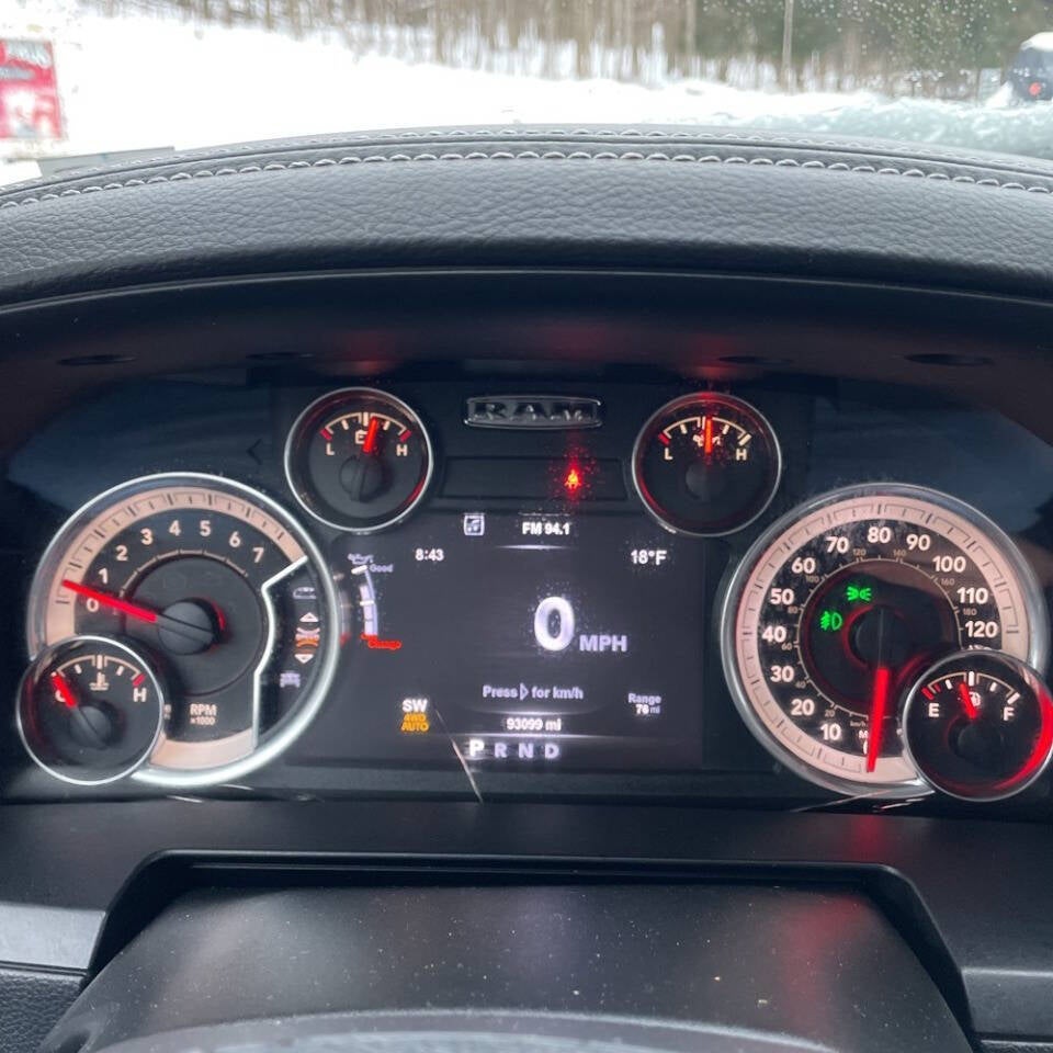 2018 RAM 1500 Laramie 4x4 4dr Crew Cab 6.3 ft. SB Pickup