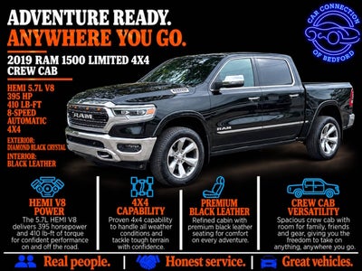 2019 RAM 1500 Limited 4x4 4dr Crew Cab 5.6 ft. SB Pickup