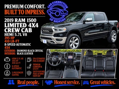 2019 RAM 1500 Limited 4x4 4dr Crew Cab 5.6 ft. SB Pickup