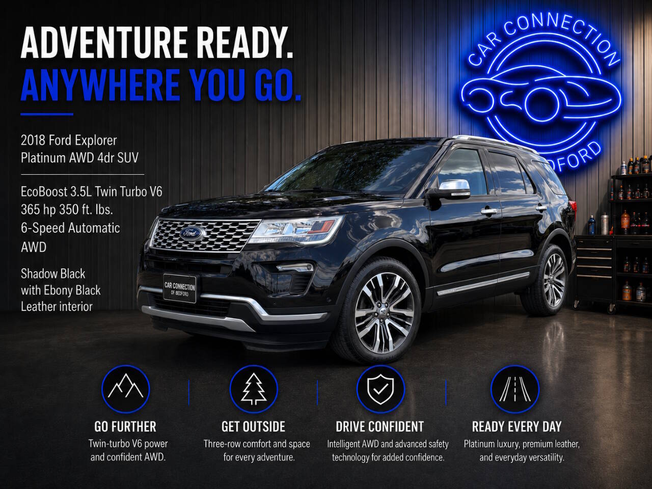 2018 Ford Explorer Platinum AWD 4dr SUV