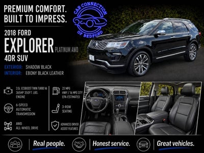2018 Ford Explorer Platinum AWD 4dr SUV
