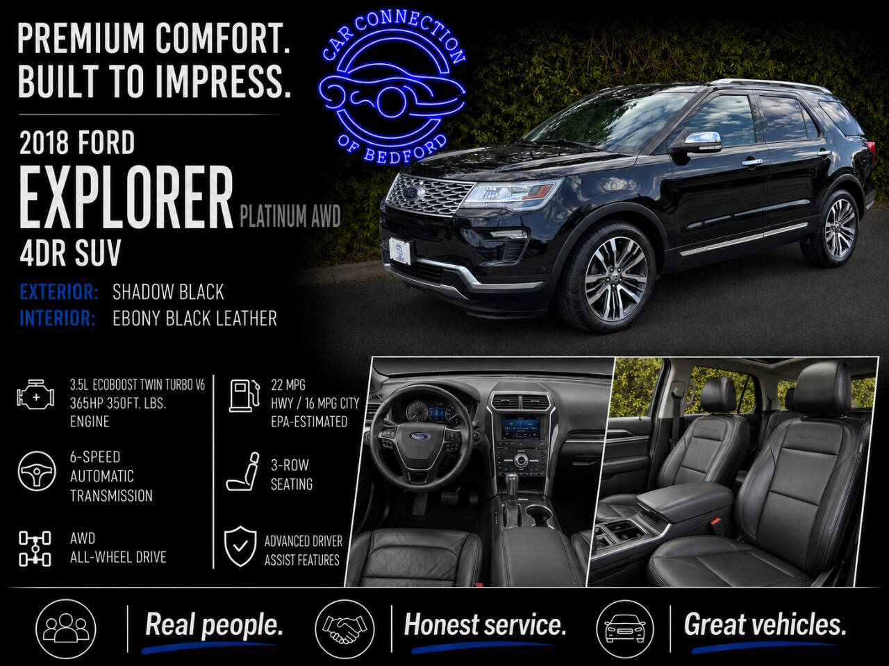 2018 Ford Explorer Platinum AWD 4dr SUV