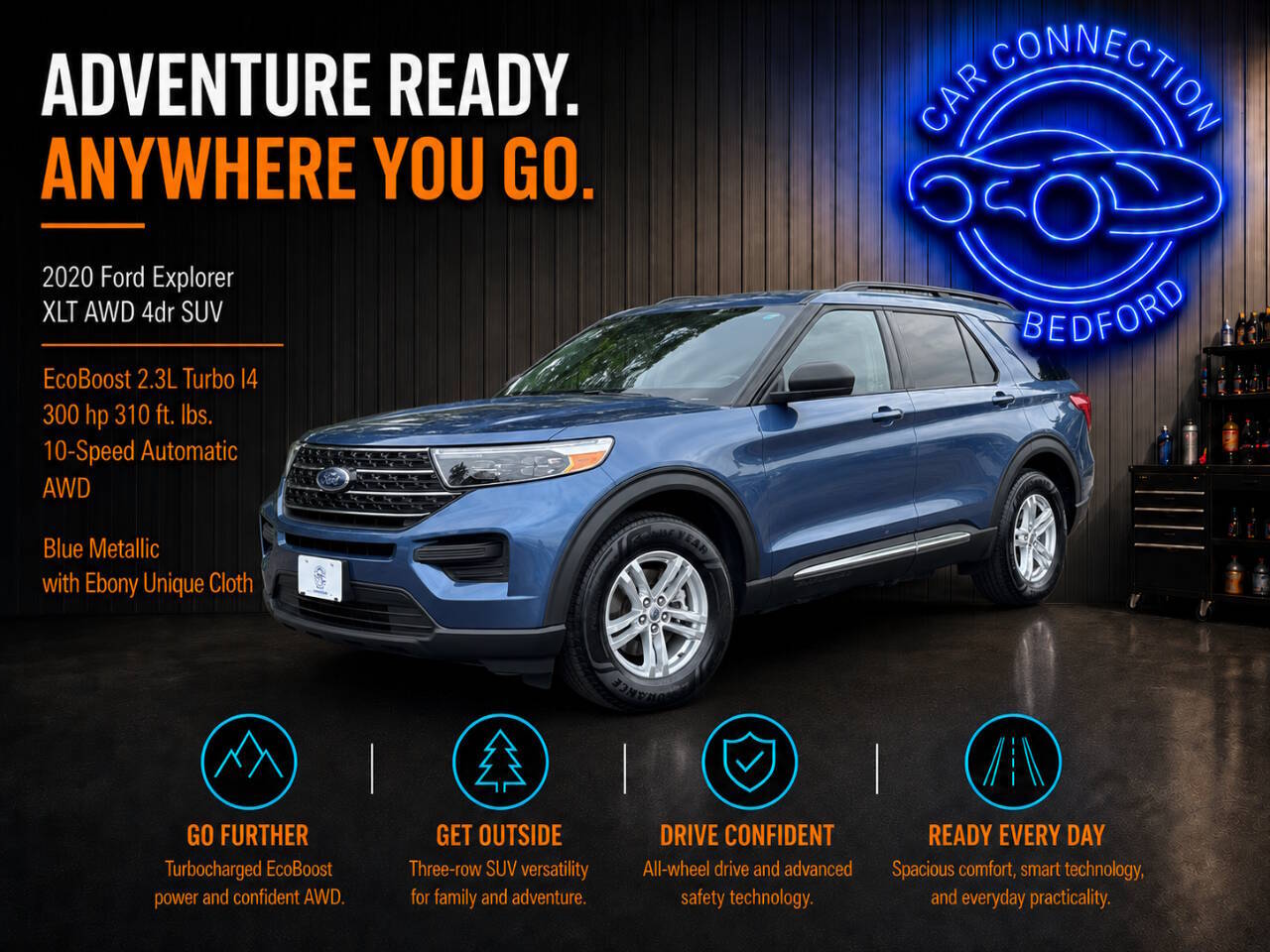 2020 Ford Explorer XLT AWD 4dr SUV
