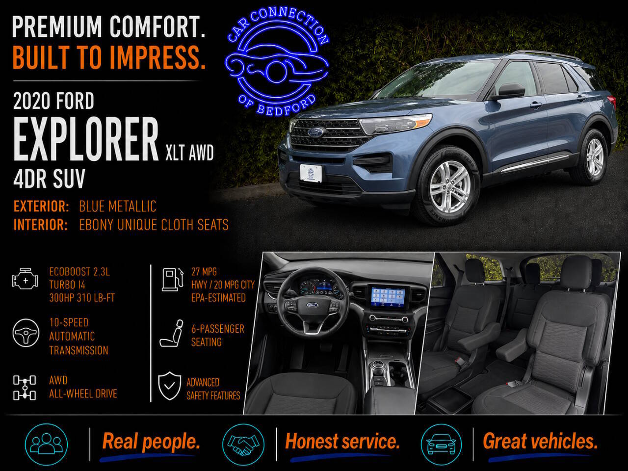2020 Ford Explorer XLT AWD 4dr SUV