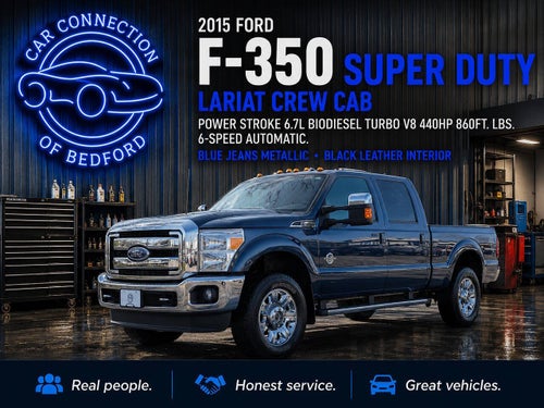 2015 Ford F-350 Super Duty Lariat 4x4 4dr Crew Cab 6.8 ft. SB SRW Pickup