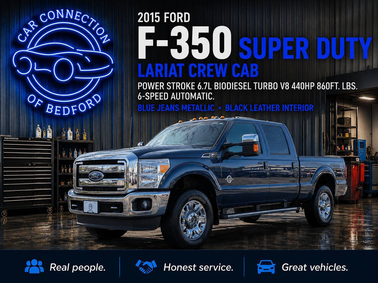 2015 Ford F-350 Super Duty Lariat 4x4 4dr Crew Cab 6.8 ft. SB SRW Pickup