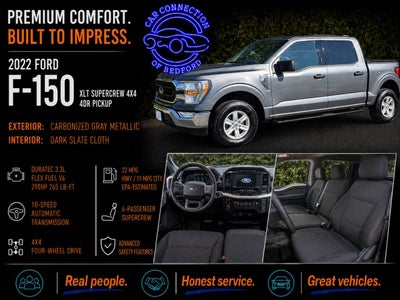 2022 Ford F-150 XLT 4x4 4dr SuperCrew 5.5 ft. SB
