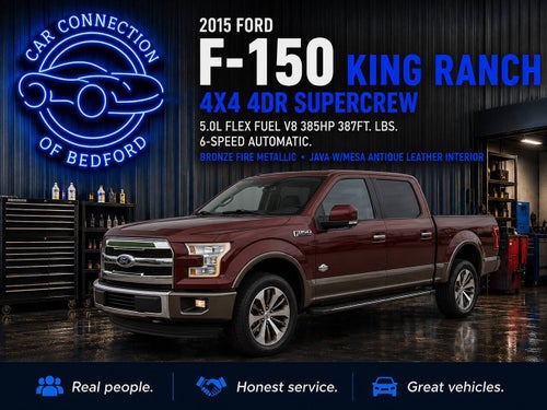 2015 Ford F-150 King Ranch 4x4 4dr SuperCrew 5.5 ft. SB