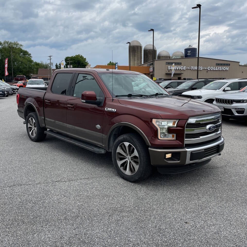 2015 Ford F-150 King Ranch 4x4 4dr SuperCrew 5.5 ft. SB