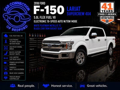 2018 Ford F-150 Lariat 4x4 4dr SuperCrew 5.5 ft. SB