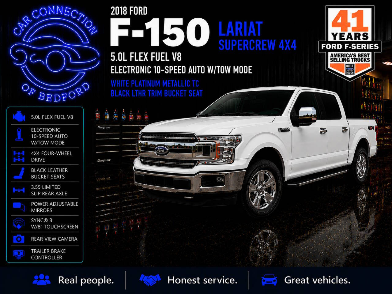 2018 Ford F-150 Lariat 4x4 4dr SuperCrew 5.5 ft. SB