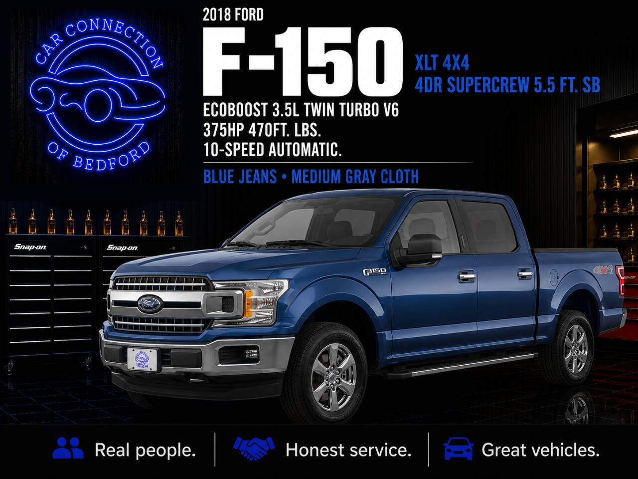 2018 Ford F-150 XLT 4x4 4dr SuperCrew 5.5 ft. SB
