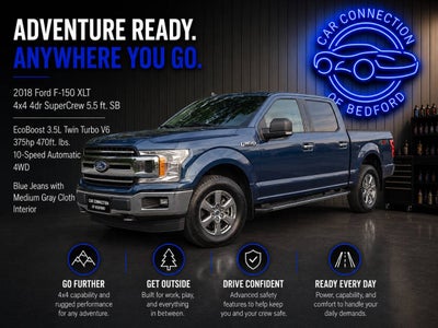 2018 Ford F-150 XLT 4x4 4dr SuperCrew 5.5 ft. SB