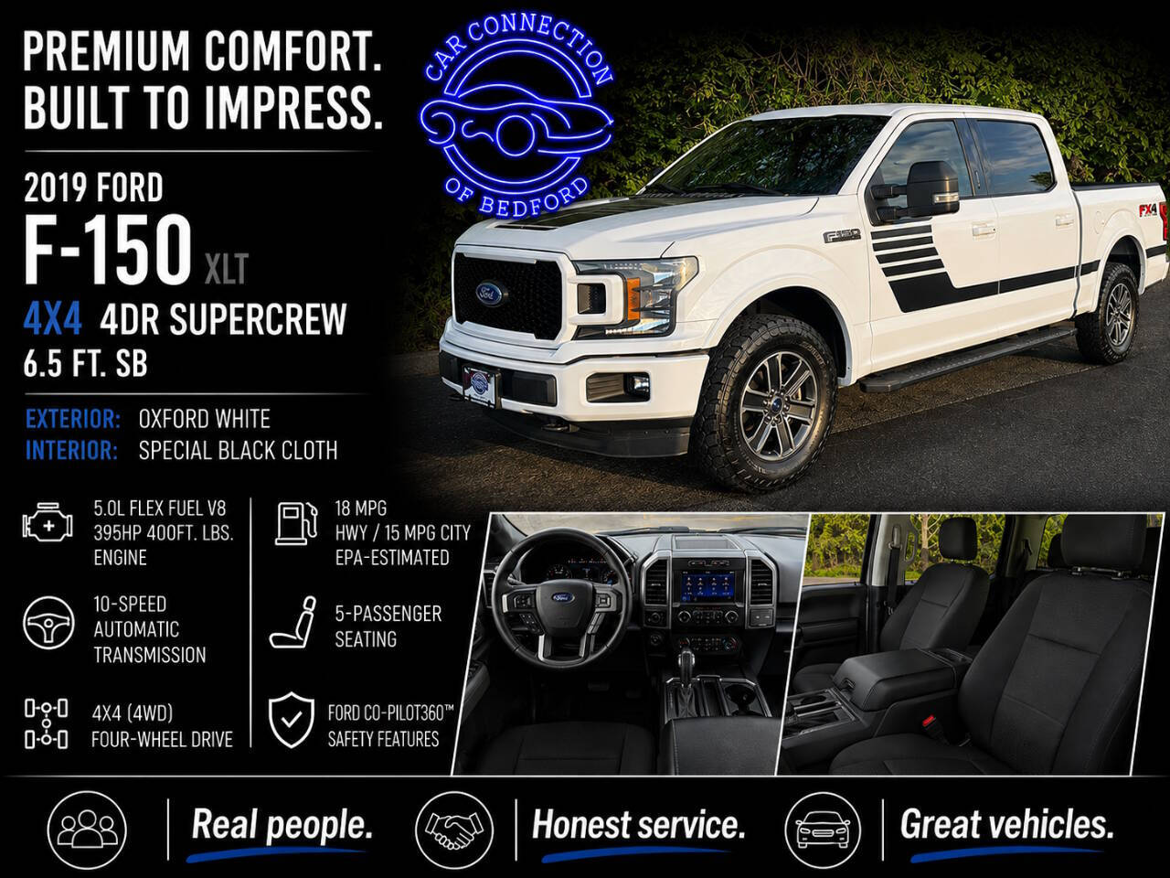 2019 Ford F-150 XLT 4x4 4dr SuperCrew 6.5 ft. SB