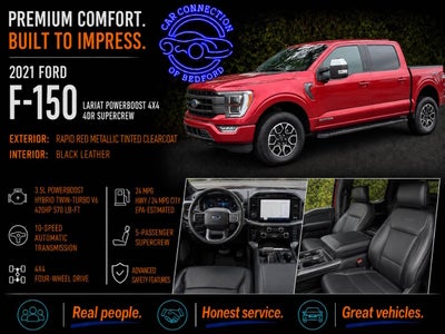 2021 Ford F-150 Lariat 4x4 4dr SuperCrew 5.5 ft. SB