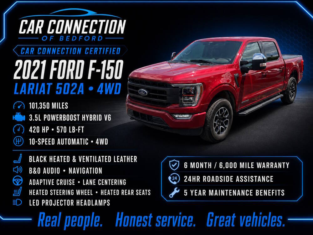 2021 Ford F-150 Lariat 4x4 4dr SuperCrew 5.5 ft. SB