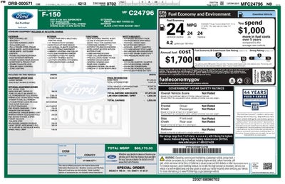 2021 Ford F-150 Lariat 4x4 4dr SuperCrew 5.5 ft. SB