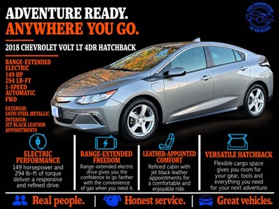 2018 Chevrolet Volt LT 4dr Hatchback