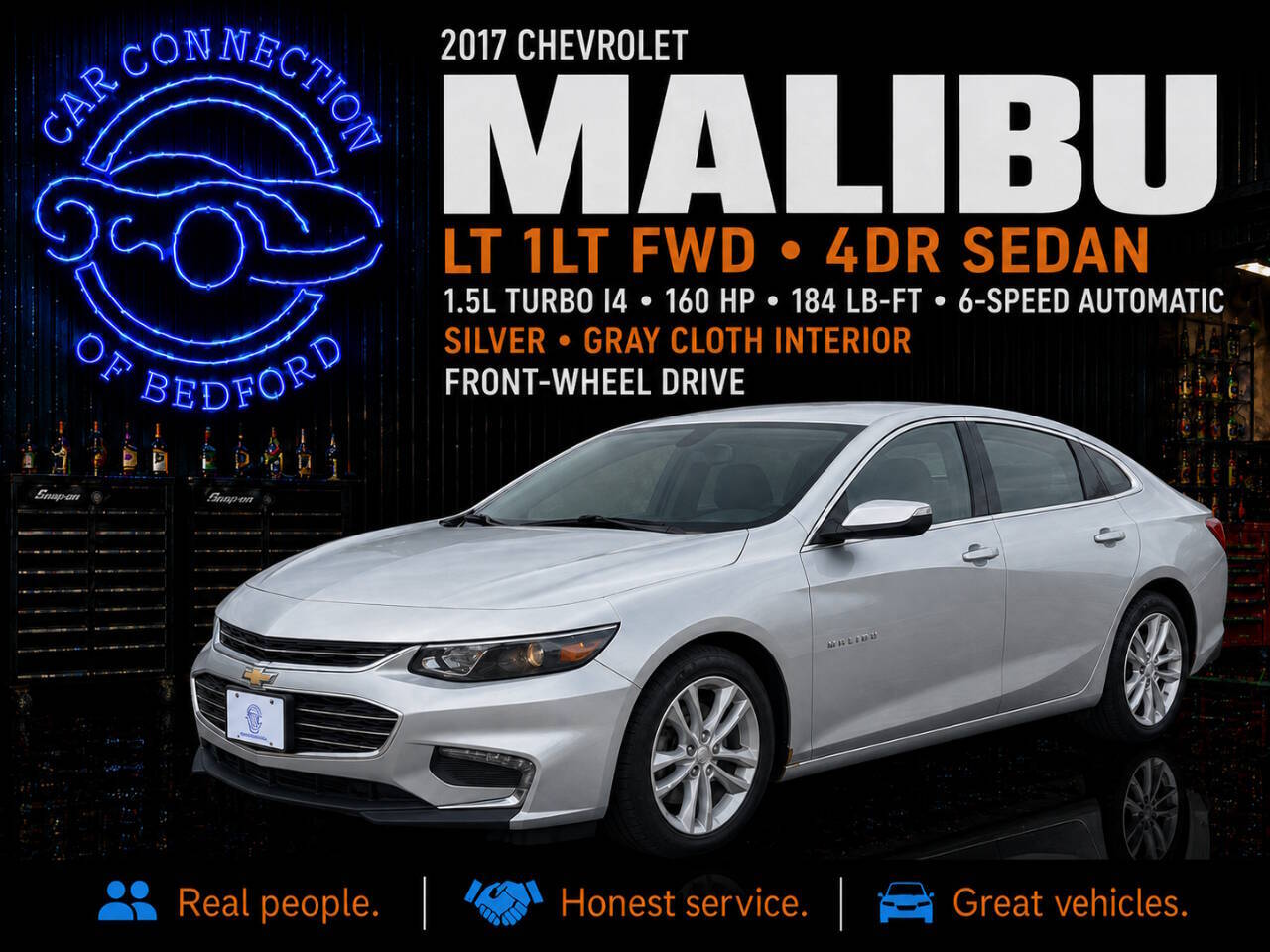 2017 Chevrolet Malibu LT 4dr Sedan