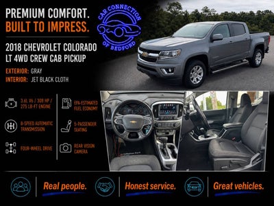 2018 Chevrolet Colorado LT 4x4 4dr Crew Cab 5 ft. SB