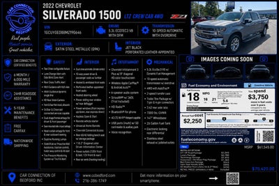 2021 Chevrolet Silverado 1500 LTZ 4x4 4dr Crew Cab 5.8 ft. SB